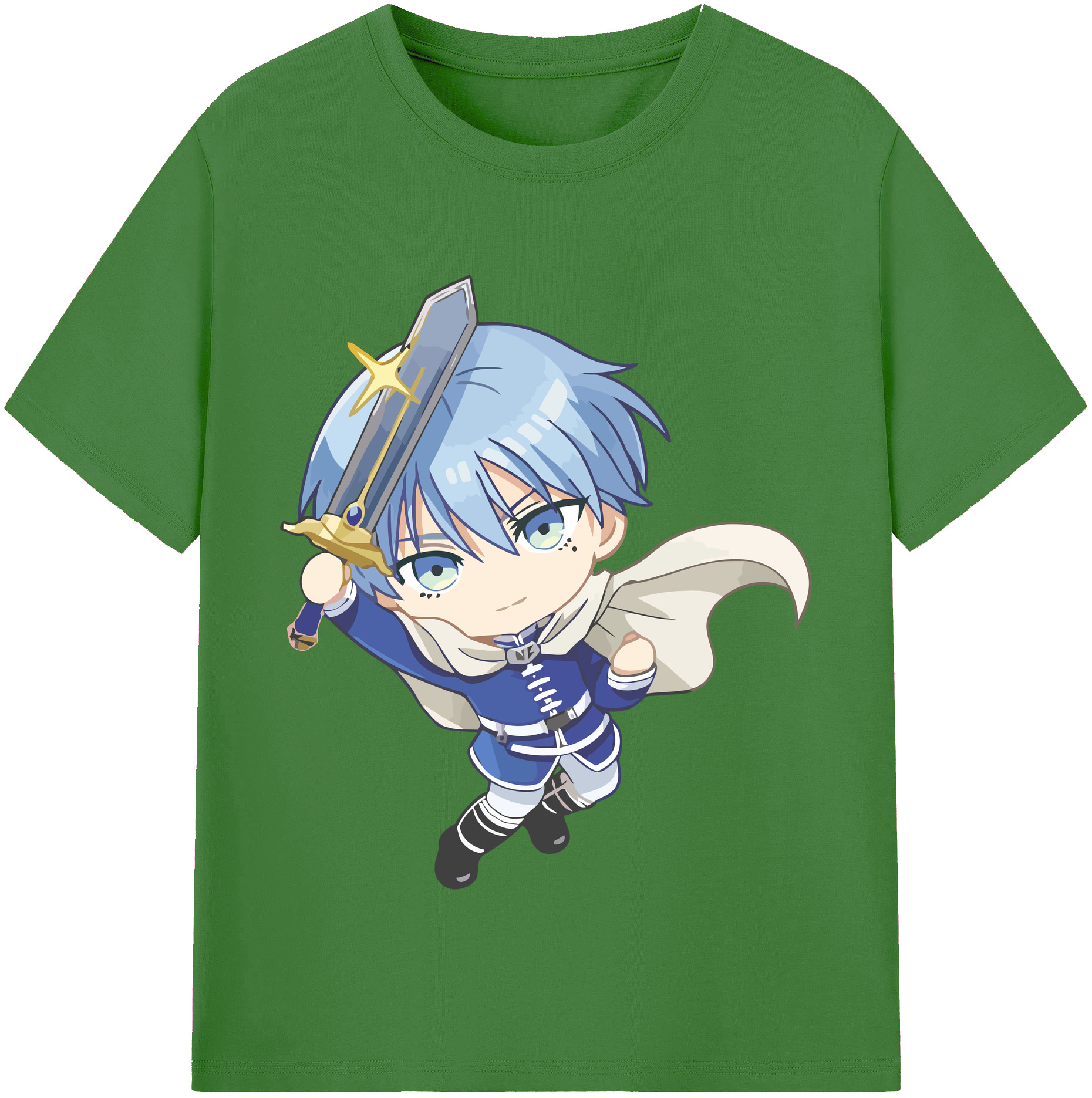 （画像用） 葬送のフリーレン Frieren レディースカジュアルプリントTシャツ（綿100％）